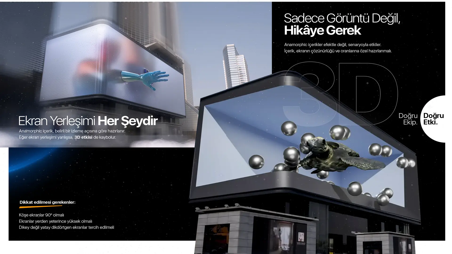 3D Anamorphic Animasyon